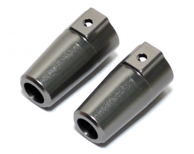 Aluminium Rear Knuckle - 2 Pc Gun Metal