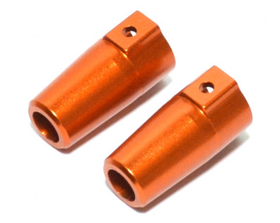 Aluminium Rear Knuckle - 2 Pc Orange