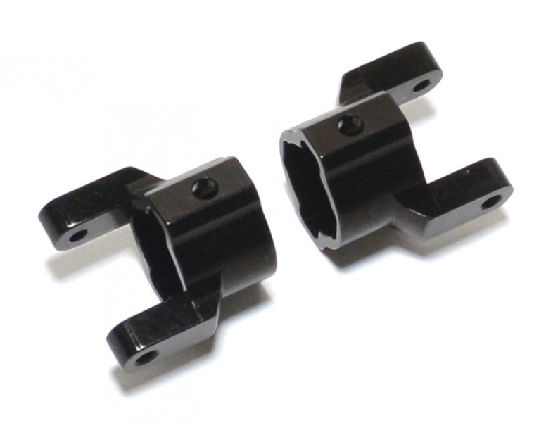 Aluminium Front C Hub - 2 Pc Black