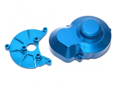 Aluminium Clutch Box & Cover Blue