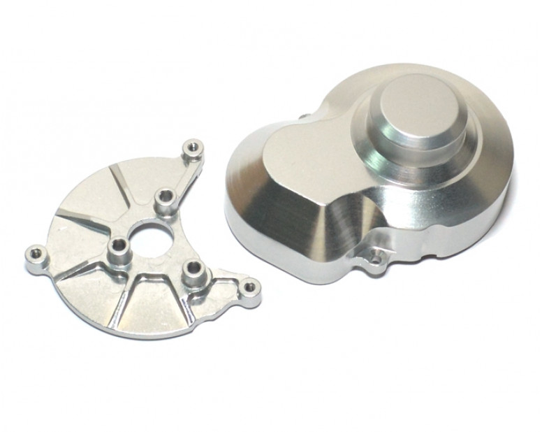 Aluminium Clutch Box & Cover Silver
