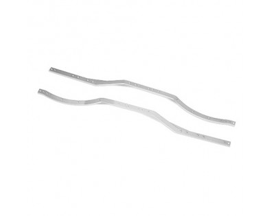 Aluminum Chasis Rail Set (2Pcs) Silver