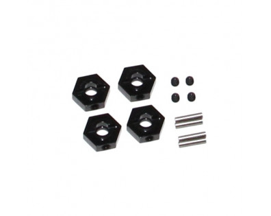 Aluminum Hex Adapter Set Black