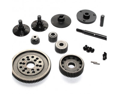 Aluminum Iron Center Gear Set Gun Metal