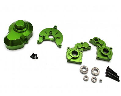 SCX10 Center Gear Box and Clutch Box Combo Set  With Tool Box - 2 Items Green