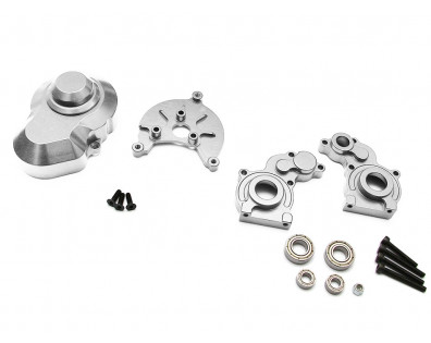 SCX10 Center Gear Box and Clutch Box Combo Set With Tool Box  - 2 Items Silver