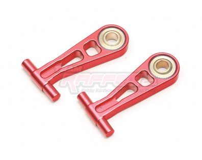 Aluminum Front Upper Arm (2) Red