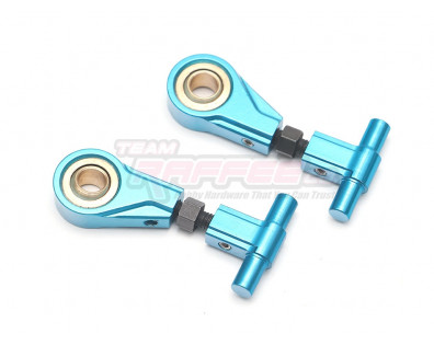 Aluminum Front Adjustable Upper Arm (2) Blue