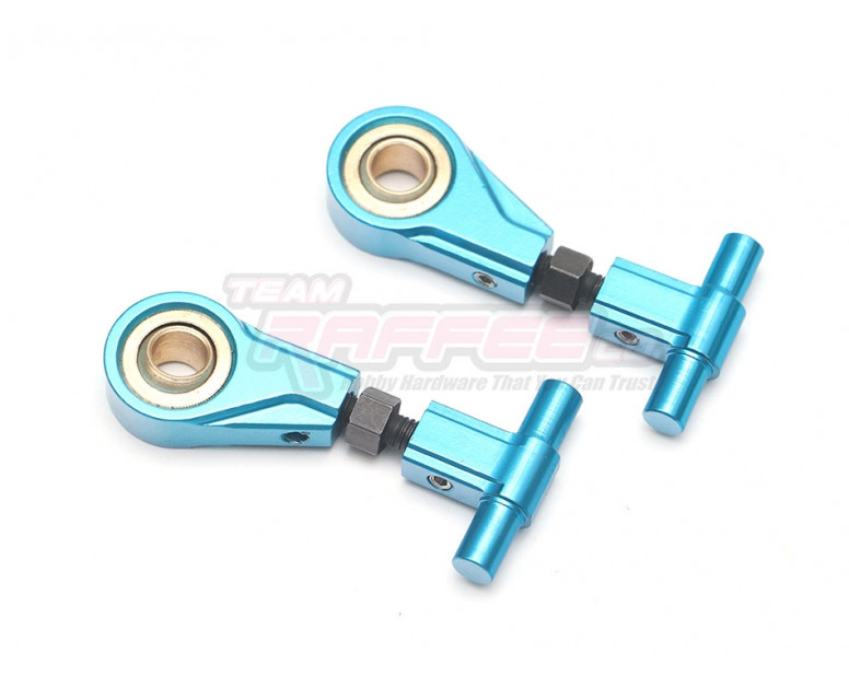 Aluminum Front Adjustable Upper Arm (2) Blue