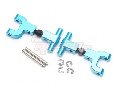 Aluminum Rear Adjustable Upper Arm (2) Blue