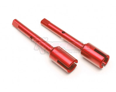 Aluminum Front & Rear Propeller Joint (2) Red
