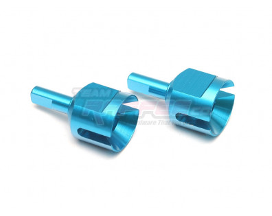 Aluminum Gearbox Joint (2) Blue