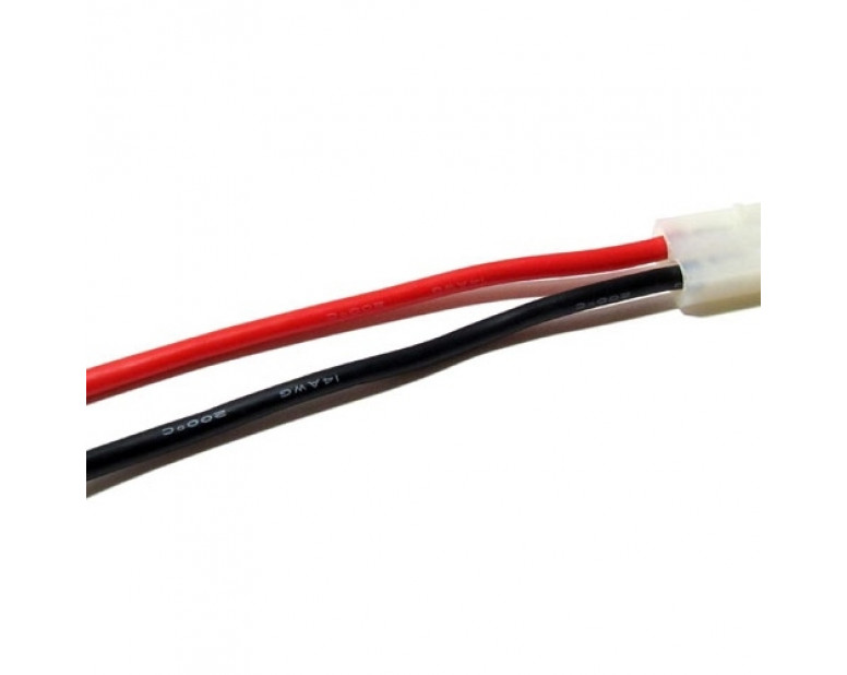 Tamiya Female Adapter 100mm 14 Gauge Silicone Wire