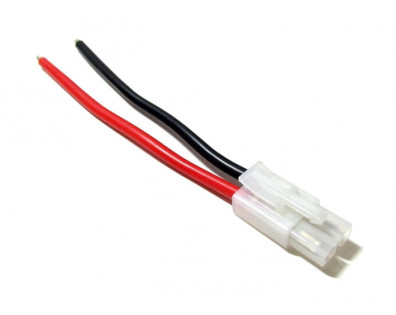Tamiya Male Adapter 100mm 14 Gauge Silicone Wire