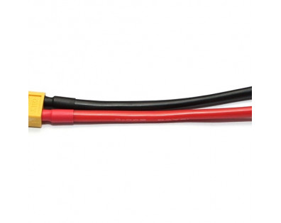 XT60 Male W/12awg Silicon Wire 10cm -