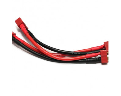 Deans 3S Battery Harness For 3 Packs In Series 14AWG -