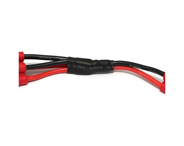 3.5mm Y lead (14AWG Silicone Wire) -