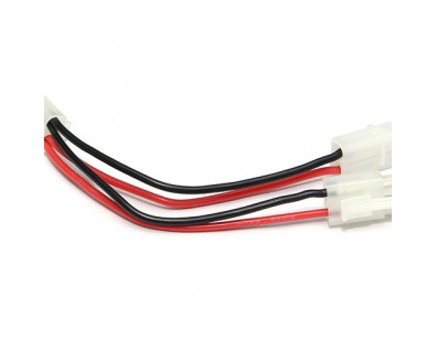 Tamiya 2S Battery Harness For 2 Packs In Series 16AWG -