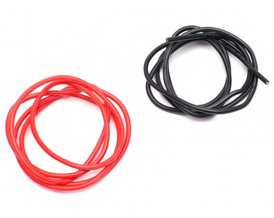 16AWG Silicon Cable Wire Black & Red 100cm