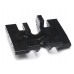 Aluminum Center Skid Plate Black