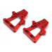 Aluminum Rear Shock Tower Mount (2) Red