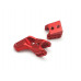 Aluminum Link Mounts Set Red