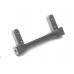 Aluminum Front Cross Brace & Servo Mount Gun Metal