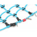 Scale Accessories Elastic Luggage Net with Hooks 20x12cm for RC Crawler & Truck  Blue