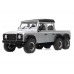 D110 6x6 Pickup Truck Hard Body Kit for Boom Racing BRX02