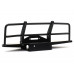 Stamped Metal Front Bumper w/ Towing Hooks For D90 D110 TRX4 Defender