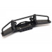 Steel Front Bumper W/ Hooks 1 Set Black