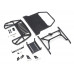 1/10 Comanche Front Cab & Rear Cage Hard Body 313mm-324mm