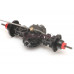 1/14 Assembled Metal Rear Through Axle w/ Differential Lock for Tamiya Truck Black