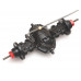 1/14 Assembled Metal Rear Through Axle w/ Differential Lock for Tamiya Truck Black