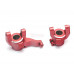 Aluminium C-Hubs (2) Red