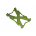 Aluminum Rear Shock Mount Green