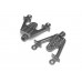 Aluminum Rear Shock Mount Gun Metal