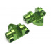 Alumium Rear Chasssis Lower Link Mounts  Green