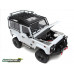 1/10 D90 Chassis Kit (Without Wheels Tires Shocks) w/ Defender D90 2-Door Hard Body 