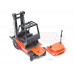 1/14 RC Realistic Hydraulic Forklift ARTR Red