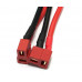 Deans 2P Battery Harness For 2 Packs In Parallel -