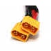 XT60 Y lead (14AWG Silicone Wire) -